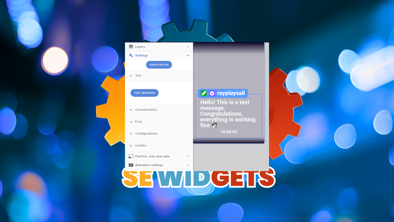 Custom Chat PopUp Preview